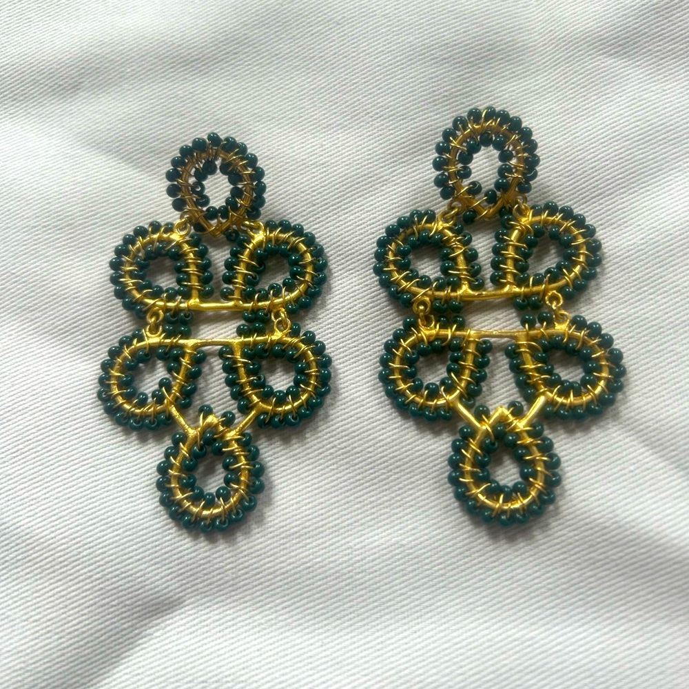 Lisi Lerch Hunter Green Earrings